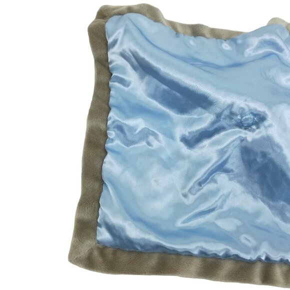 Carters Puppy Dog Mommy Loves Me Embroidered Lovey Lovie Security Blanket Blue - Picture 4 of 6